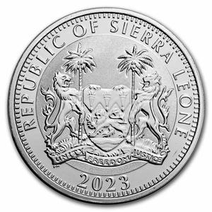 Sierra Leone / Silver Ounce 2023 Egyptian Gods - Isis - obverse photo
