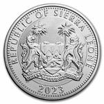 Silver Ounce 2023 Egyptian Gods - Isis: Photo Coin, Sierra Leone, Silver Ounce 2023 Egyptian Gods - Isis / thumbnail