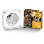 Silver Two Ounces 2020 Big Cats - Tiger: Photo Coin, Sierra Leone, Silver Two Ounces 2020 Big Cats - Tiger / thumbnail