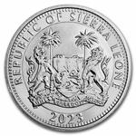 Silver Ounce 2023 Big Five - Buffalo: Photo Coin, Sierra Leone, Silver Ounce 2023 Big Five - Buffalo / thumbnail