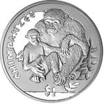 One Leone 2010 Chimpanzee: Photo Coin, Sierra Leone, One Leone 2010 Chimpanzee / thumbnail