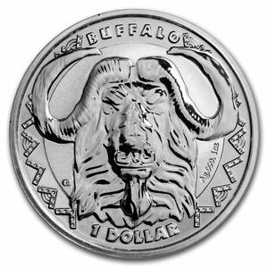 Sierra Leone / Silver Ounce 2023 Big Five - Buffalo - reverse photo