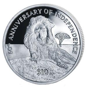 Sierra Leone / Silver Ounce 2021 Anniversary of Independence - reverse photo