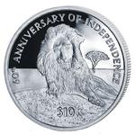 Silver Ounce 2021 Anniversary of Independence: Photo Coin, Sierra Leone, Silver Ounce 2012 Anniversary of Independence / thumbnail