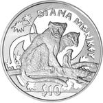 One Leone 2010 Diana Monkey: Photo Coin, Sierra Leone, One Leone 2010 Diana Monkey / thumbnail