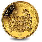 Gold Half Gram 2020 Big Cats - Panther: Photo Coin, Sierra Leone, Gold Half Gram 2020 Big Cats - Panther / thumbnail