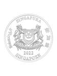 Silver Quarter Ounce 2022 Year of the Tiger: Photo Coin, Singapore, Silver Quarter Ounce 2022 Year of the Tiger / thumbnail