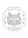 Silver Ounce 2022 Year of the Tiger: Photo Coin, Singapore, Silver Ounce 2022 Year of the Tiger / thumbnail