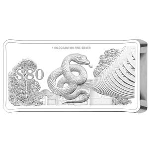 Singapore / Silver Kilo 2025 Year of the Snake - reverse photo