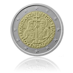 Slovakia / Two Euro 2013 Konstantin and Methodius - reverse photo
