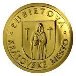 Gold Medal - Ľubietová: Photo Coin, Slovakia, Gold Medal - Ľubietová / thumbnail