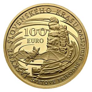Slovakia / One Hundred Euro 2017 Caves of Slovak Karst - reverse photo