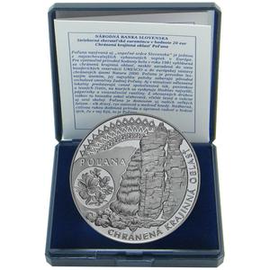 Slovakia / Twenty Euro 2020 Poľana - Protected Landscape Area - obverse photo