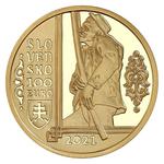 One Hundred Euro 2021 Fujara: Photo Coin, Slovakia, One Hundred Euro 2021 Fujara / thumbnail