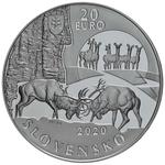 Twenty Euro 2020 Poľana - Protected Landscape Area: Photo Coin, Slovakia, Twenty Euro 2020 Poľana - Protected Landscape Area / thumbnail