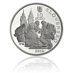 Slovakia / Ten Euro 2016 Ján Jessenius - obverse photo