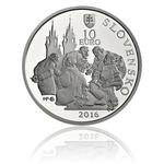 Ten Euro 2016 Ján Jessenius: Photo Coin, Slovakia, Ten Euro Ján Jessenius / thumbnail