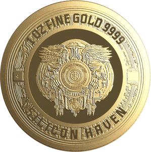 Slovakia / Gold Ounce Round (2024) AI Coin - obverse photo