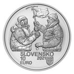 Slovakia / Ten Euro Silver 2021 Slovak Climbers - obverse photo