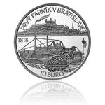 Ten Euro 2018 First Steamship on the Danube: Photo Coin, Slovakia, Ten Euro 2018 First Steamship on the Danube / thumbnail