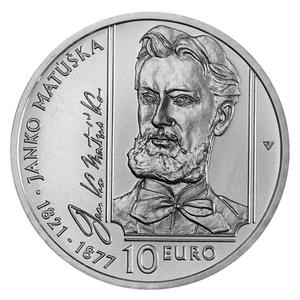 Slovakia / Ten Euro 2021 Janko Matusek - reverse photo