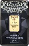 Slovakia / Gold Ounce Bar - Pressburg Mint - reverse photo