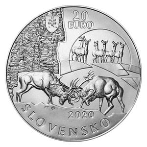 Slovakia / Twenty Euro 2020 Poľana - reverse photo