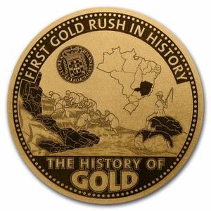 Solomon Islands / Gold Hundredth-Ounce 2023 First Gold Rush - reverse photo