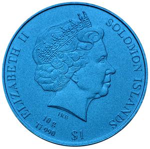 Solomon Islands / One Dollar 2018 Atlas - obverse photo