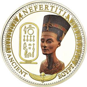 Solomon Islands / Two Dollars Silver 2014 Nefertiti - obverse photo