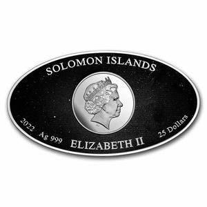 Solomon Islands / Silver Kilo 2022 Planets of the Solar System - obverse photo