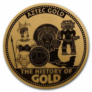 Solomon Islands / Gold Hundredth-Ounce 2023 Aztec Gold - reverse photo