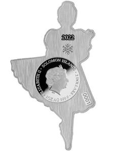Solomon Islands / Silver Ounce 2022 Nutcracker - Clara - obverse photo