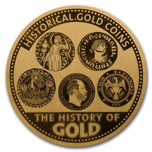 Solomon Islands / Gold Hundredth-Ounce 2023 Historical Gold Coins - reverse photo