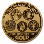 Gold Hundredth-Ounce 2023 Historical Gold Coins: Photo Coin, Solomon Islands, Gold Hundredth-Ounce 2023 Historical Gold Coins / thumbnail