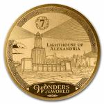 Gold Hundredth-Ounce 2023 Lighthouse of Alexandria: Photo Coin, Solomon Islands, Gold Hundredth-Ounce 2023 Lighthouse of Alexandria / thumbnail