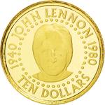 Ten Dollars Gold 2005 John Lennon: Photo Coin, Solomon Islands, Ten Dollars Gold 2005 John Lennon / thumbnail
