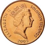 Two Cents 2005: Photo Coin, Solomon Islands, Two Cents 2005 / thumbnail