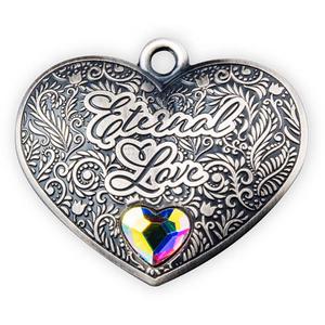 Solomon Islands / Silver Fifteen Grams 2021 Eternal Love - reverse photo