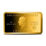 Gold Two-Hundredth Ounce 2024 Christ the Redeemer: Photo Coin, Solomon Islands, Gold Two-Hundredth Ounce 2024 Christ the Redeemer / thumbnail
