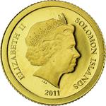 Five Dollars Gold 2011 Taj Mahal: Photo Coin, Solomon Islands, Ten Dollars Gold 2011 Taj Mahal / thumbnail