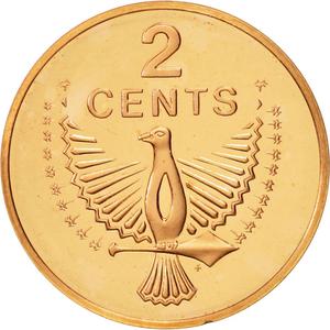Solomon Islands / Two Cents 1978 - reverse photo