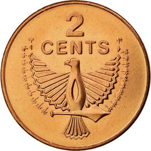 Solomon Islands / Two Cents 2005 - reverse photo