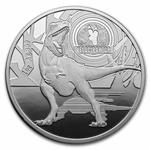Silver Ounce 2021 Age of Dinosaurs: Photo Coin, Solomon Islands, Silver Ounce 2021 Age of Dinosaurs / thumbnail