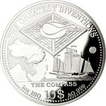 One Ounce Silver 2014 The Compass: Photo Coin, Solomon Islands, One Ounce Silver 2014 The Compass / thumbnail