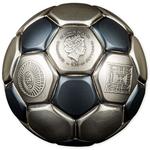 Silver Three Ounces 2022 Soccer Ball: Photo Coin, Solomon Islands, Silver Three Ounces 2022 Soccer Ball / thumbnail