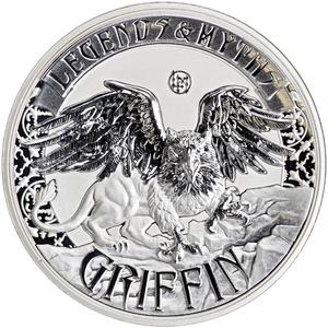 Solomon Islands / Silver Two Ounces 2016 Griffin - reverse photo