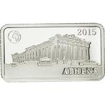 2.5 Grams Silver 2015 Athens: Photo Coin, Solomon Islands, 2.5 Grams Silver 2015 Athens / thumbnail