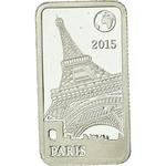 2.5 Grams Silver 2015 Paris: Photo Coin, Solomon Islands, 2.5 Grams Silver 2015 Paris / thumbnail