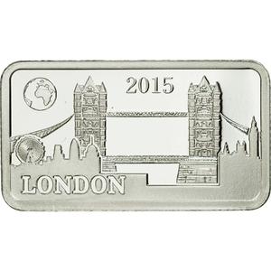 Solomon Islands / 2.5 Grams Silver 2015 London - obverse photo